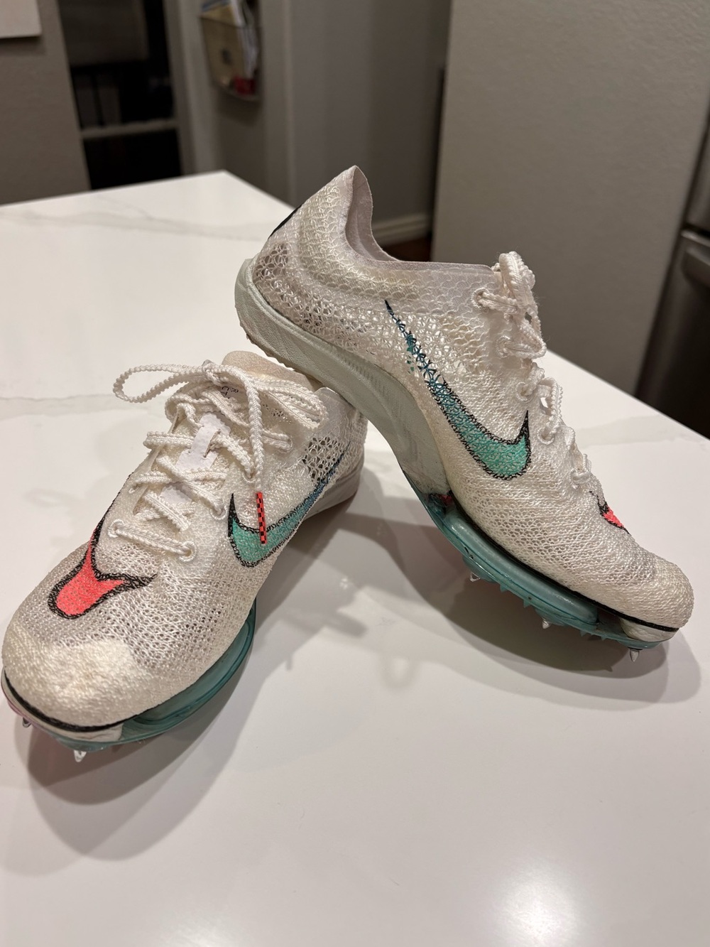 Nike Air Zoom Victory Track Spikes White Ombré US 5 / Women’s 6.5 *READ DESC*